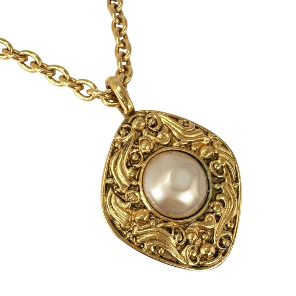 Chanel Pendant Necklace Metal Long #336401C87B